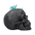Figurka Czaszka Czarna - Crystal Skull 17,6 cm
